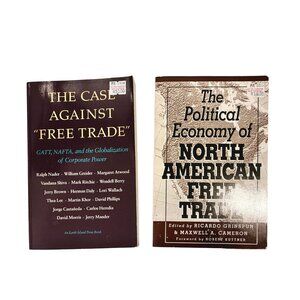 NWT 2 University Books on Free Trade & NAFTA (Vintage)
